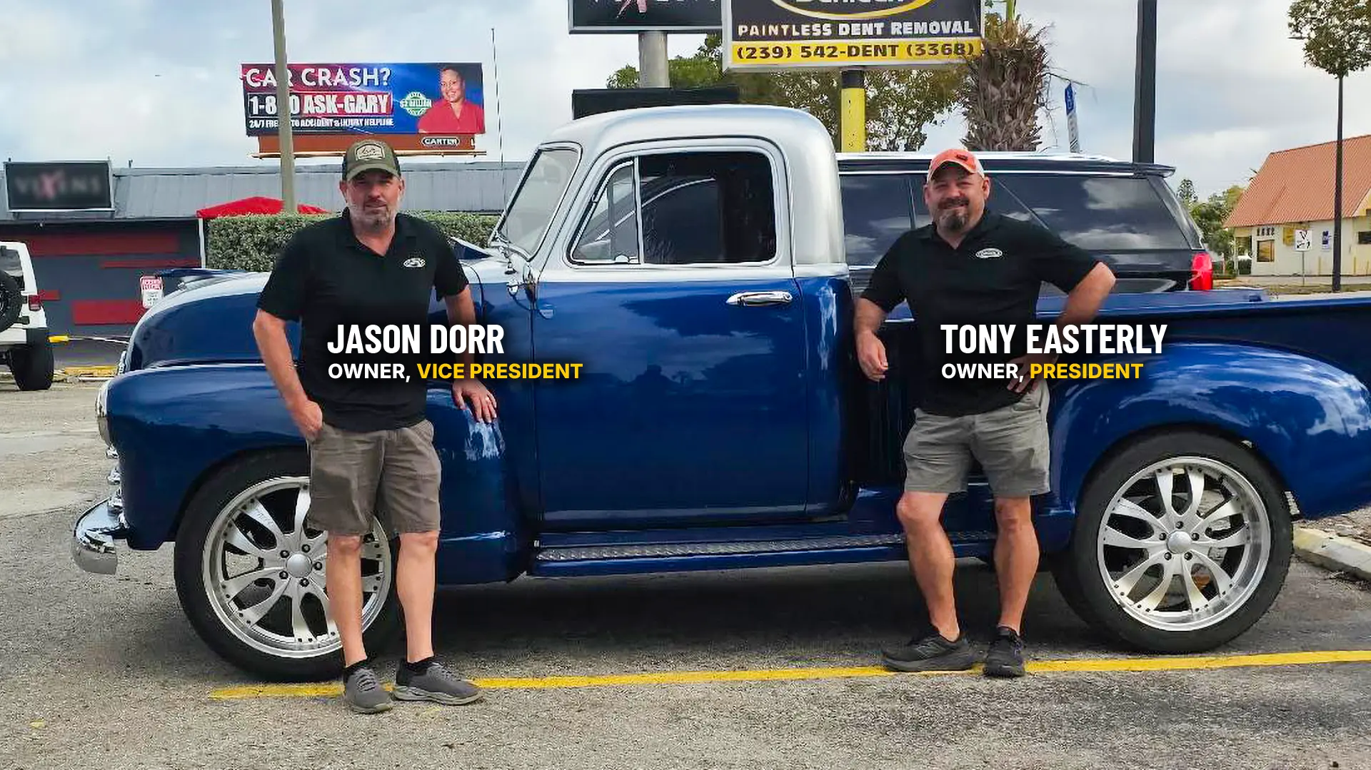 Dentech Paintless Dent Repair and Auto Body, Tony Easterly and Jason Dorr, Fort Myers, FL